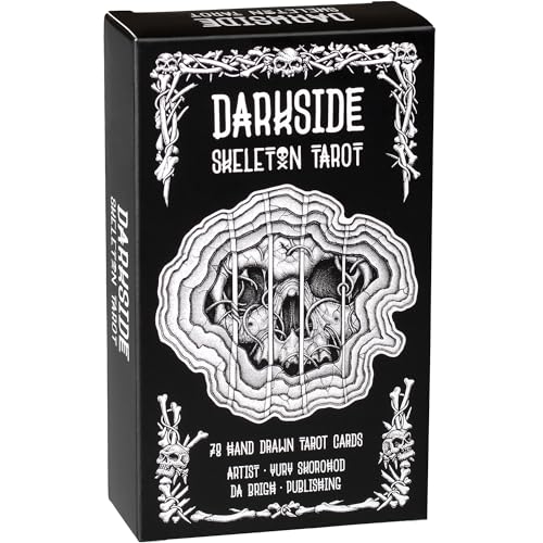 Darkside Skeleton Tarotkarten-Deck, Englisch von Da Brigh