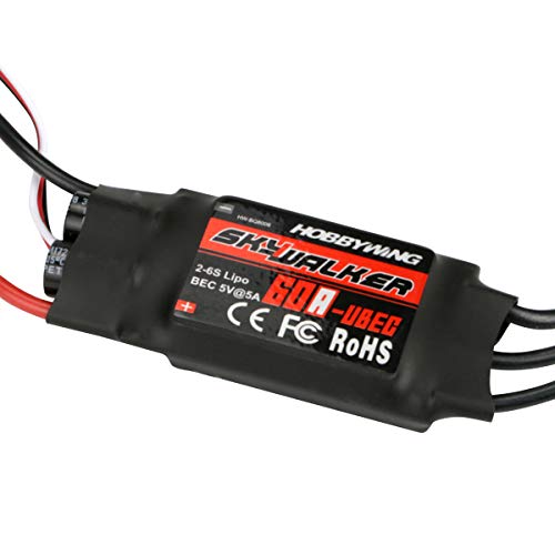 20A 30A 40A 50A 60A 80A Bürstenloser Geschwindigkeitsregler ESC BEC (Brushless Speed Controller) für RC Flugzeug Quadcopter Hubschrauber von DaMohony