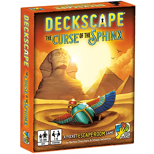 dV Giochi Deckscape: Der Fluch der Sphinx Kartenspiel von dV Giochi
