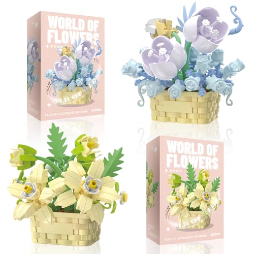 DabbOo 2 Stück Klemmbausteine Blumen Orchidee Bausteine Blumen Klemmbausteine Pflanzen Blumen Klemmbausteine DIY Mini Bausteine Set Geeignet zum Trainieren von Denk und Handlungsfähigkeiten DabbOo 2 Stück Klemmbausteine Blumen Orchidee Bausteine Blumen Klemmbausteine Pflanzen Blumen Klemmbausteine DIY Mini Bausteine Set Geeignet zum Trainieren von Denk und Handlungsfähigkeiten von DabbOo