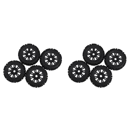 Daconovo 17mm Nabe Felge & Reifen Reifen für 1/8 Offroad RC Auto Redcat Team VRX Hobao, 8 Stücke von Daconovo