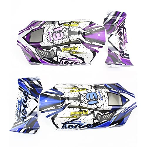 Dacvgog 2 Set RC Karosserie Schale Abdeckung HeckflüGel für 124017 124019 1/12 RC Upgrade Teile Teile ZubehöR Dacvgog 2 Set RC Karosserie Schale Abdeckung HeckflüGel für 124017 124019 1/12 RC Upgrade Teile Teile ZubehöR von Dacvgog