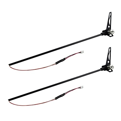 Dacvgog 2 StüCke Heck Motor Satz für XK K110 V977 RC Hub Schrauber Upgrade Teile Teile ZubehöR Dacvgog 2 StüCke Heck Motor Satz für XK K110 V977 RC Hub Schrauber Upgrade Teile Teile ZubehöR von Dacvgog