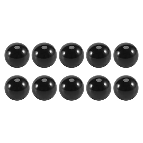 Dacvgog Murmeln 16mm Glasmurmeln Knicker Glaskugeln Farb-Nuggets Spielzeug schwarz von Dacvgog