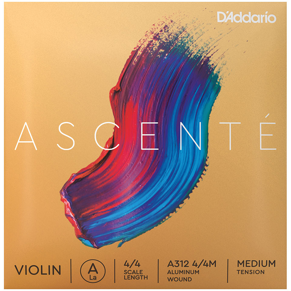 D&#39;Addario Ascenté A-String A312 4/4M Saiten Streichinstr. von Daddario