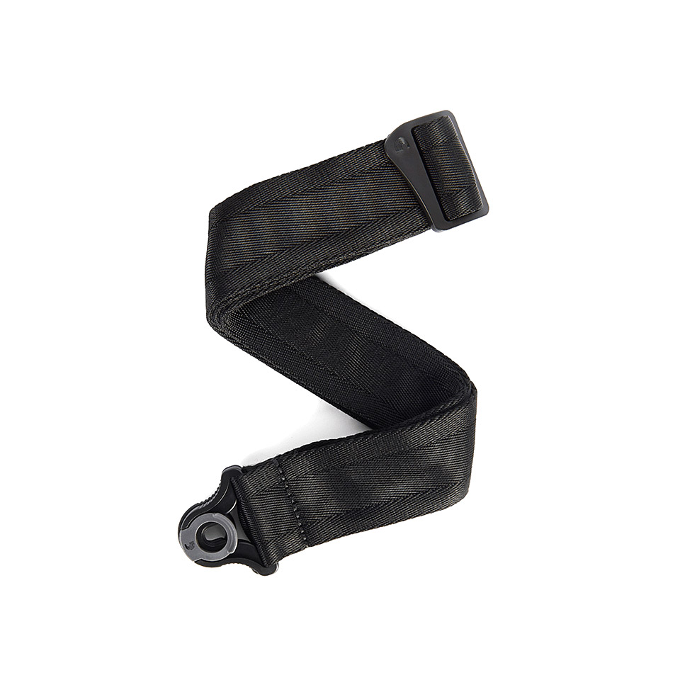 D'Addario Auto Lock Strap Black Gitarrengurt D'Addario Auto Lock Strap Black Gitarrengurt von Daddario