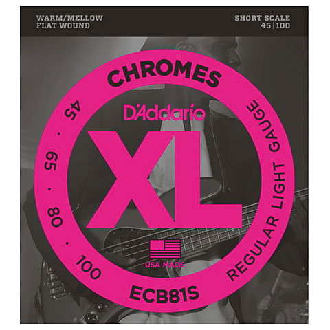 D&#39;Addario ECB81S Chromes .045-100 Saiten E-Bass von Daddario