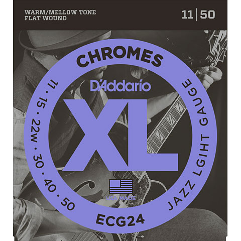 D&#39;Addario ECG24 Chromes .011-050 Saiten E-Gitarre von Daddario