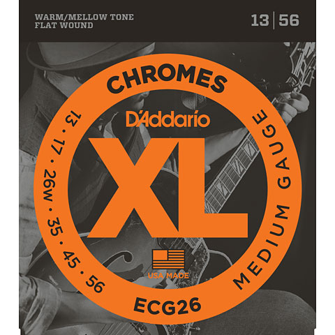 D&#39;Addario ECG26 Chromes .013-056 Saiten E-Gitarre von Daddario