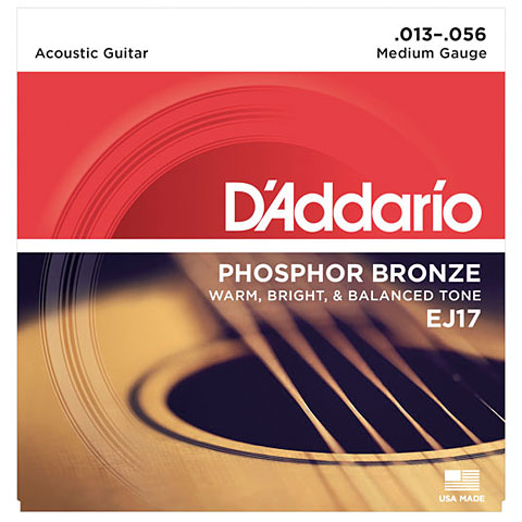D&#39;Addario EJ17 .013-056 Saiten Westerngitarre von Daddario