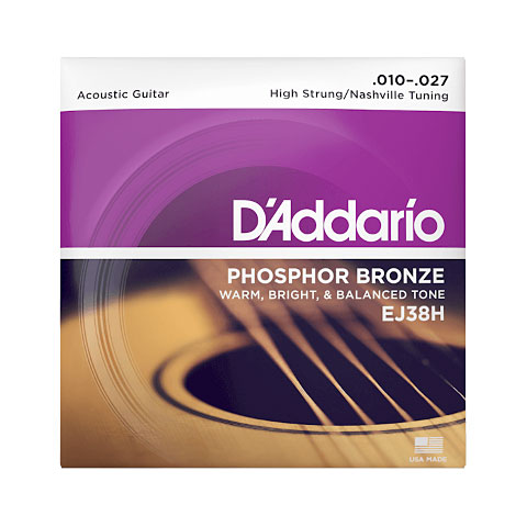 D&#39;Addario EJ38H .010-027 Saiten Westerngitarre von Daddario