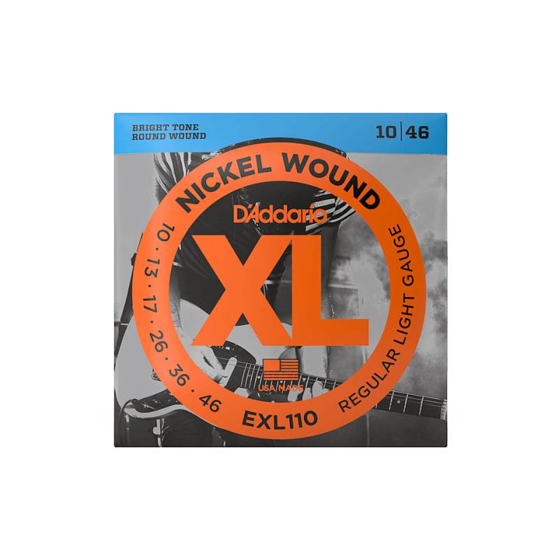 D&#39;Addario EXL110 Nickel Wound .010-046 Saiten E-Gitarre von Daddario