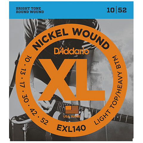 D&#39;Addario EXL140 Nickel Wound .010-052 Saiten E-Gitarre von Daddario
