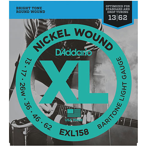 D&#39;Addario EXL158 Nickel Wound .013-062 Saiten E-Gitarre von Daddario