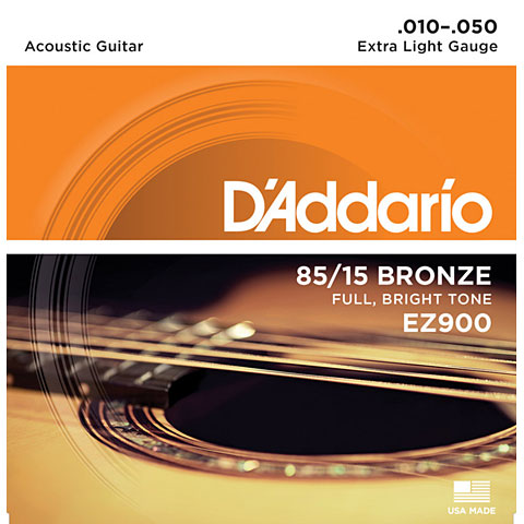 D&#39;Addario EZ900 .010-050 Saiten Westerngitarre von Daddario