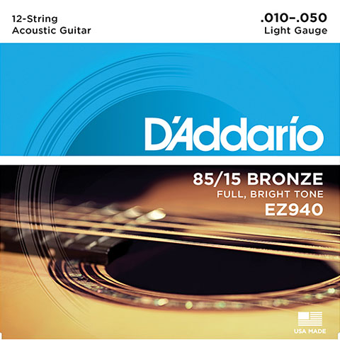 D&#39;Addario EZ940 .010-050 Saiten Westerngitarre von Daddario