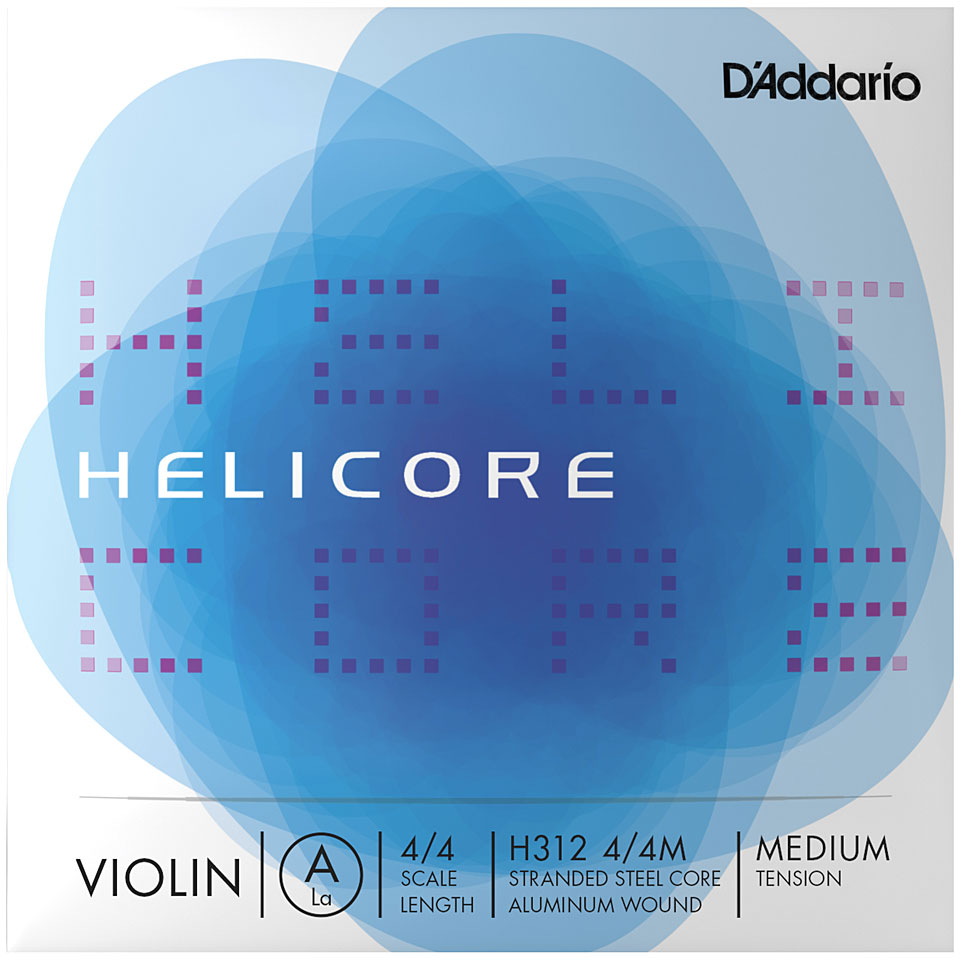 D&#39;Addario Helicore A-String H312 4/4M Saiten Streichinstr. von Daddario