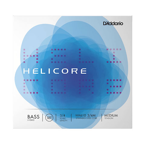 D&#39;Addario Helicore Hybrid HH610 3/4M Saiten Streichinstr. von Daddario