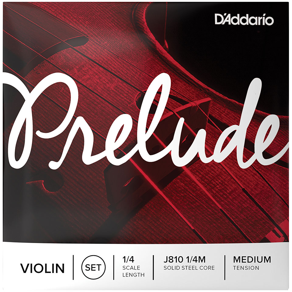 D&#39;Addario J810 Prelude 1/4M Saiten Streichinstr. von Daddario