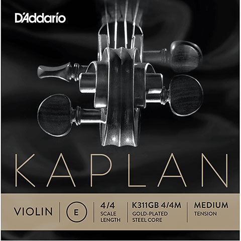 D&#39;Addario Kaplan E-String K311GB 4/4M Saiten Streichinstr. von Daddario