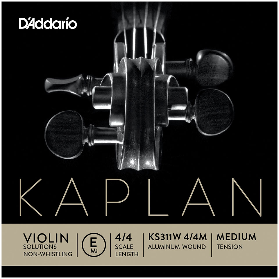 D&#39;Addario Kaplan E-String KS311W 4/4M Saiten Streichinstr. von Daddario