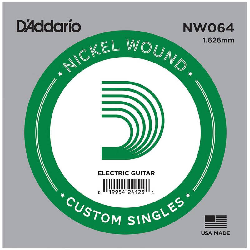D&#39;Addario NW064 Nickel Wound Saiten E-Gitarre von Daddario