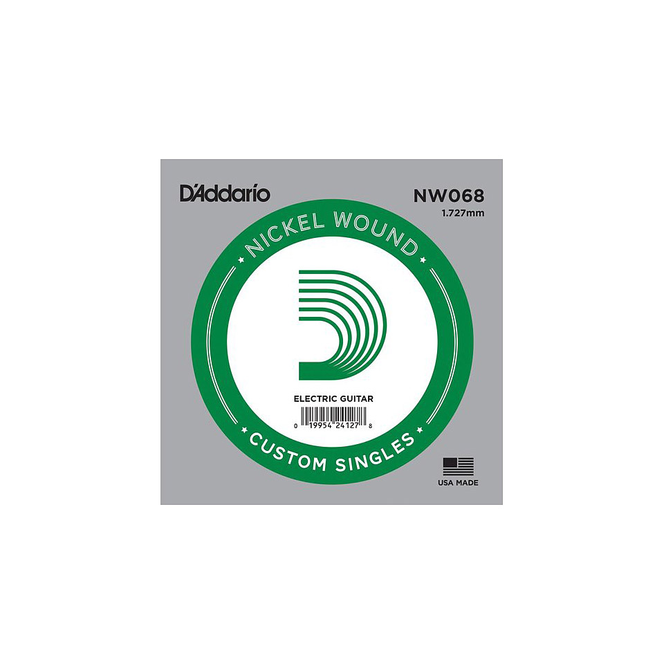 D&#39;Addario NW068 Nickel Wound Saiten E-Gitarre von Daddario