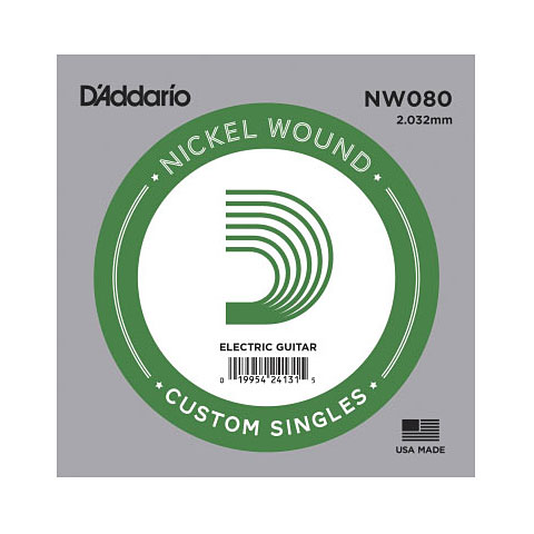 D&#39;Addario NW080 Saiten E-Gitarre von Daddario