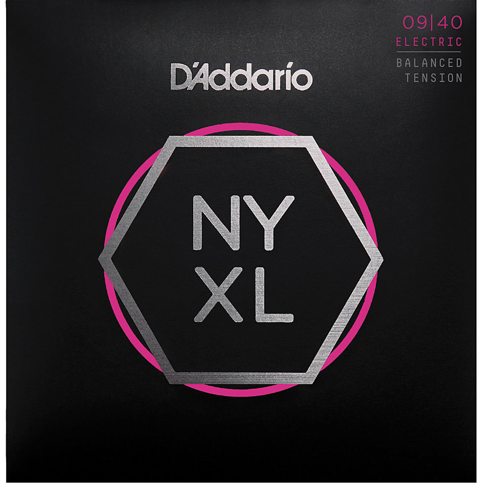 D&#39;Addario NYXL0940BT Balanced Tension Set Saiten E-Gitarre von Daddario