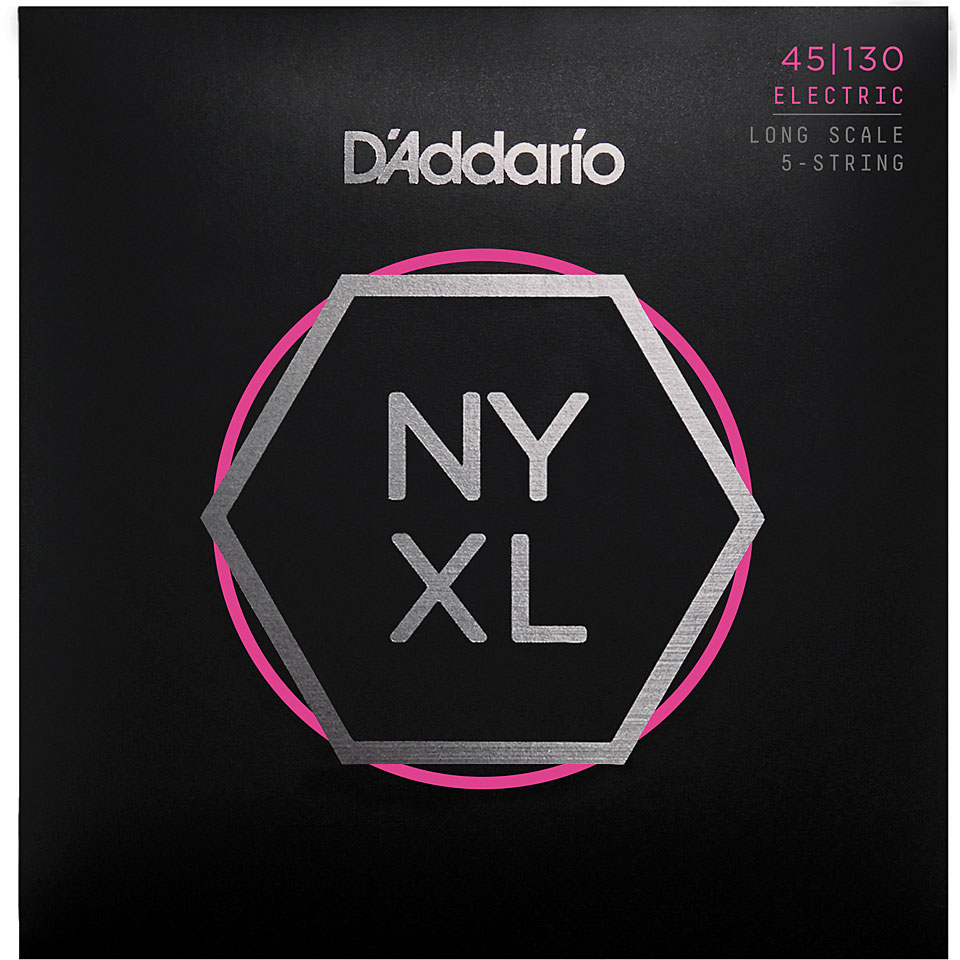 D&#39;Addario NYXL45130 Set Saiten E-Bass von Daddario