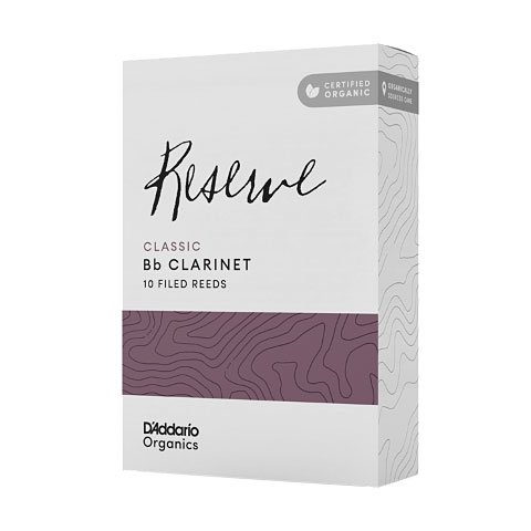 D&#39;Addario Organic Reserve Classic Clarinet 2.5 Blätter von Daddario