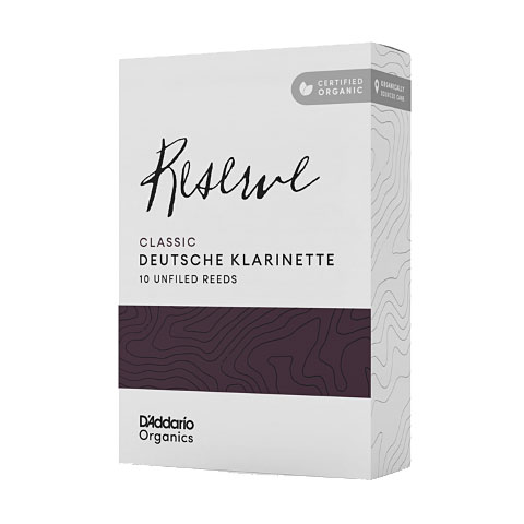 D&#39;Addario Organic Reserve Classic German Clarinet 2.5 Blätter von Daddario