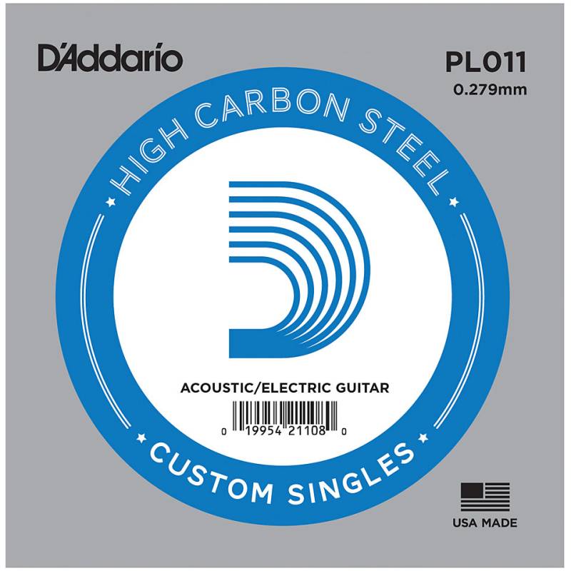 D&#39;Addario PL011 Einzelsaite E-Gitarre von Daddario