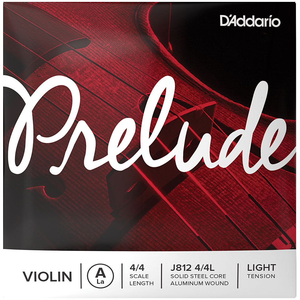 D&#39;Addario Prelude A-String J812 4/4M Saiten Streichinstr. von Daddario