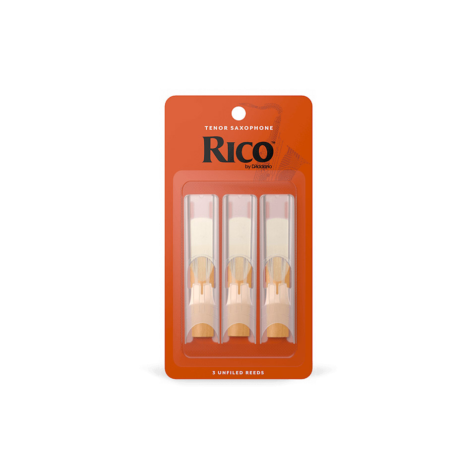 D'Addario Rico Tenor Sax 2,0 3-Pack Blätter D'Addario Rico Tenor Sax 2,0 3-Pack Blätter von Daddario