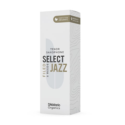 D&#39;Addario Organic Select Jazz Filed Tenor Sax 2H Blätter von Daddario