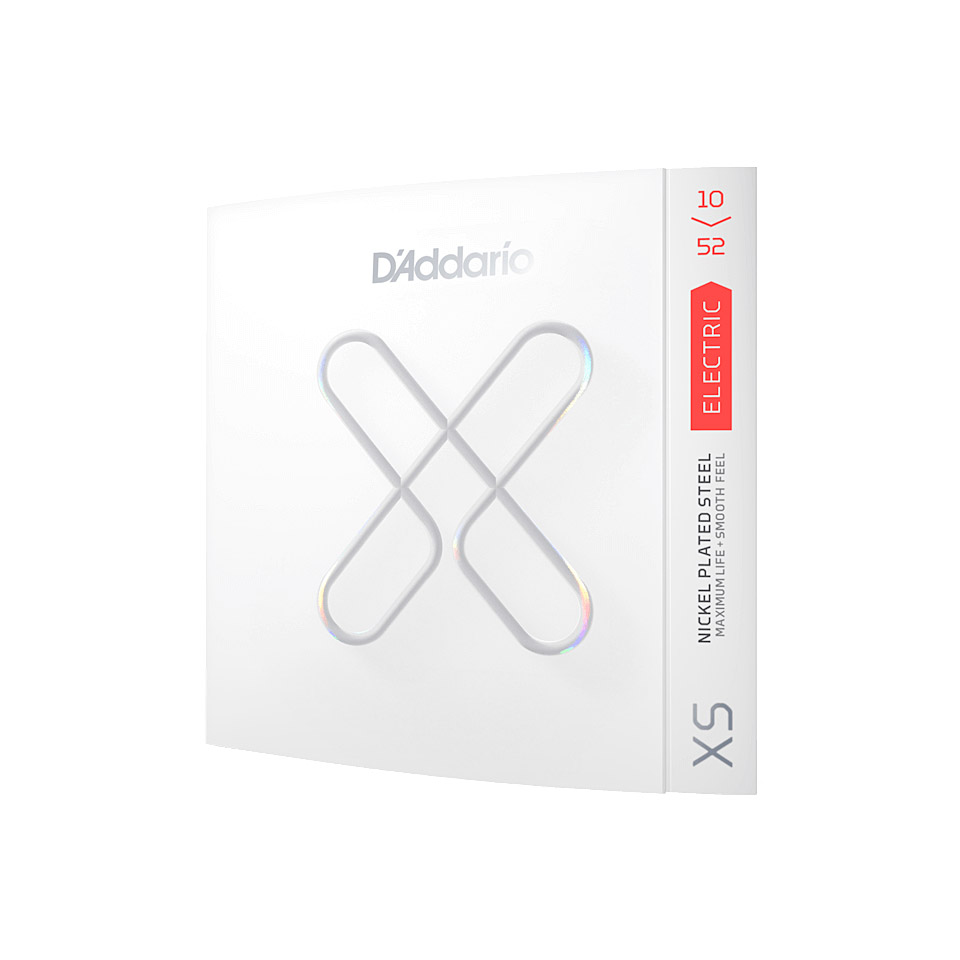 D&#39;Addario XS Nickel Coated 10-52, LTHB, XSE1052 Saiten E-Gitarre von Daddario