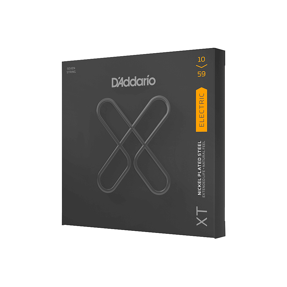 D'Addario XT 010-059 Regular Light 7-String Coated Electric Guitar D'Addario XT 010-059 Regular Light 7-String Coated Electric Guitar von Daddario
