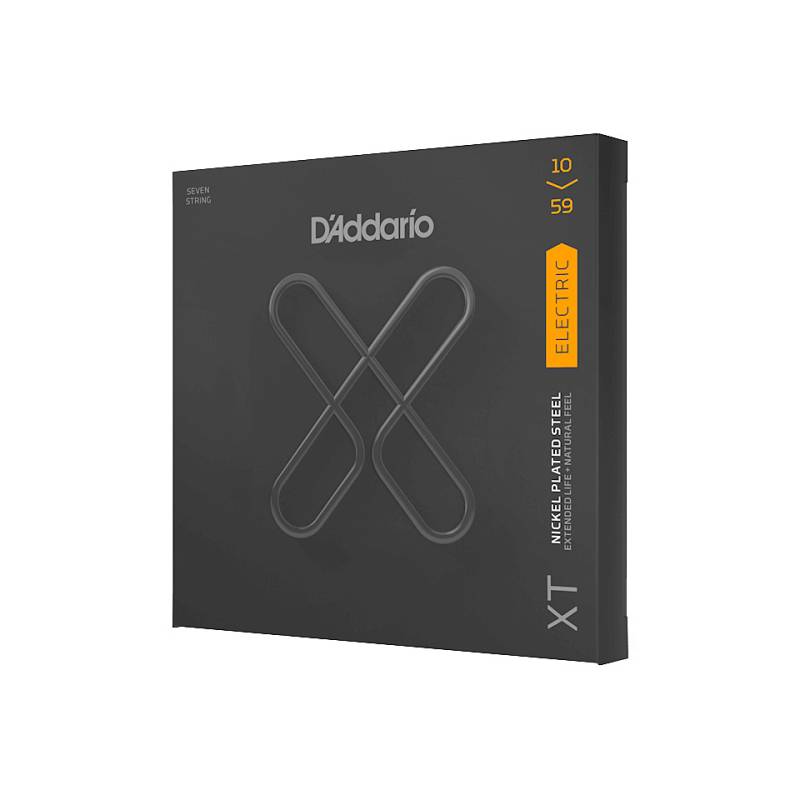D&#39;Addario XT 010-059 Regular Light 7-String Coated Electric Guitar von Daddario