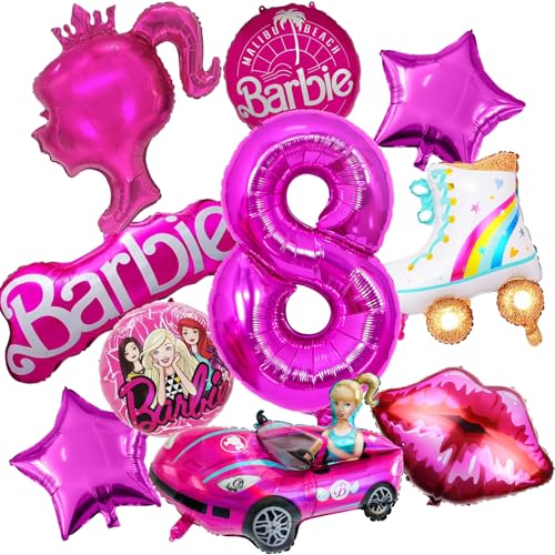 Prinzessin Geburtstag Deko Set, 10pcs Princess Foil Balloons Birthday Decoration, Deko Geburtstag Mädchen, 8 Jahre Alt Ballon, Mädchen Party Deko, Ballonzubehör für Kindergeburtstage Prinzessin Geburtstag Deko Set, 10pcs Princess Foil Balloons Birthday Decoration, Deko Geburtstag Mädchen, 8 Jahre Alt Ballon, Mädchen Party Deko, Ballonzubehör für Kindergeburtstage von DaengGeGe