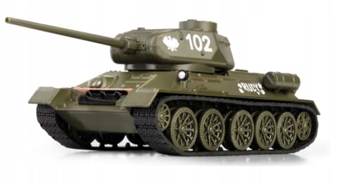 Daffi - Panzer T-34-85 Rudy 102 Sammlermodell 1:43 Militärfahrzeug-Modell, Modellauto, Erwachsene, Unisex Daffi - Panzer T-34-85 Rudy 102 Sammlermodell 1:43 Militärfahrzeug-Modell, Modellauto, Erwachsene, Unisex von Daffi