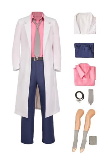 Daiendi Gintoki Sakata Kostüm Anime Gintama Cosplay Kittel Ginpa Outfits Erwachsen Halloween Karneval L von Daiendi