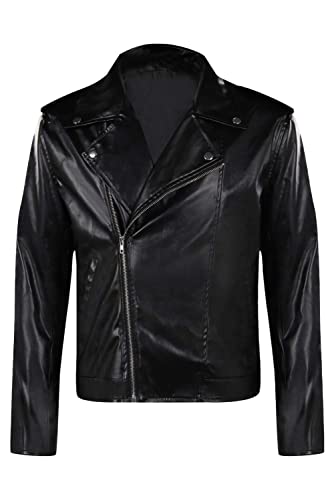 Daiendi Grease Danny Kostüm Herren Danny Zuko T-Birds Jacke 50er Jahre Costume Halloween Karneval XS Daiendi Grease Danny Kostüm Herren Danny Zuko T-Birds Jacke 50er Jahre Costume Halloween Karneval XS von Daiendi