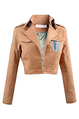 Daiendi Mikasa Ackerman Cosplay Jacke AOT Kostüm Anime Costume Jacket Halloween Karneval XXL Daiendi Mikasa Ackerman Cosplay Jacke AOT Kostüm Anime Costume Jacket Halloween Karneval XXL von Daiendi