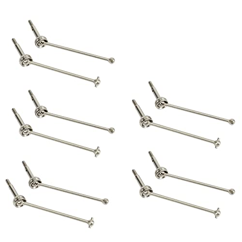 Daijianbin 10 Stück Fern Bedienung Universal Drive Shaft Upgrade Zubehör Passend für 144001 1/14 RC Drift Renn Wagen Teile Daijianbin 10 Stück Fern Bedienung Universal Drive Shaft Upgrade Zubehör Passend für 144001 1/14 RC Drift Renn Wagen Teile von Daijianbin