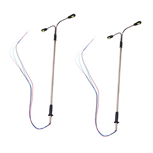 Daijianbin 20X 2LED 1: 100 MaßStab Straßen Laterne Landschaft Mini Laternen Pfahl für Sand Tisch Modell Laternen Pfahl Typ E Daijianbin 20X 2LED 1: 100 MaßStab Straßen Laterne Landschaft Mini Laternen Pfahl für Sand Tisch Modell Laternen Pfahl Typ E von Daijianbin