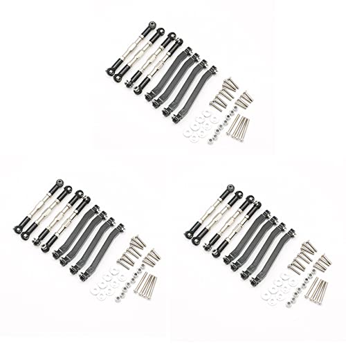 Daijianbin 24X Zugstangen Aus Metall GehäUse Verbindungs Stange für Mn D90 D91 D96 D99 D99S Mn90 Mn99S 1/12 Schwarz Daijianbin 24X Zugstangen Aus Metall GehäUse Verbindungs Stange für Mn D90 D91 D96 D99 D99S Mn90 Mn99S 1/12 Schwarz von Daijianbin