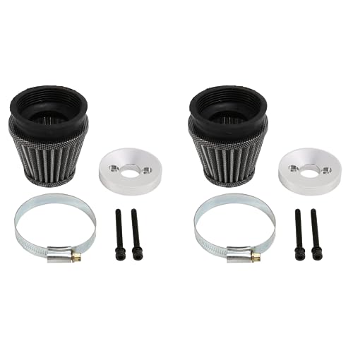 Daijianbin 2X Metall Luft Filter Passend für Zenoah 23Cc 26Cc 29Cc 30.5Cc 32Cc 45Cc Motoren für 1/5 Km Baja 5B 5T 5SC Rc Auto Teile von Daijianbin