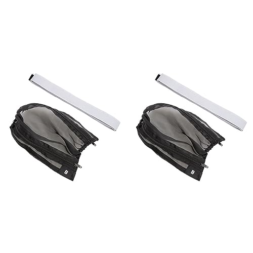 Daijianbin 2X Nylon Mesh Abdeckung Hülle Trim mit Reißverschluss, Gehäuse, Staubdicht, Netz Abdeckung Hülle Trim, Schutz für 1/16 E- Summit RC Auto von Daijianbin