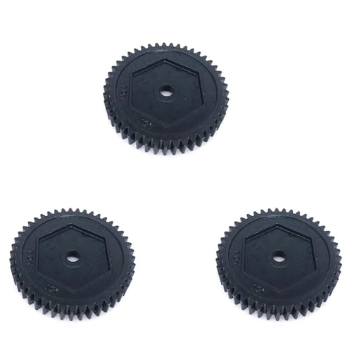 Daijianbin 3 Stücke Metall Stirnradgetriebe 45T 0,8M (32P) 8053 RC CAR Part für 1/10 RC Crawler -4 TRX4 von Daijianbin